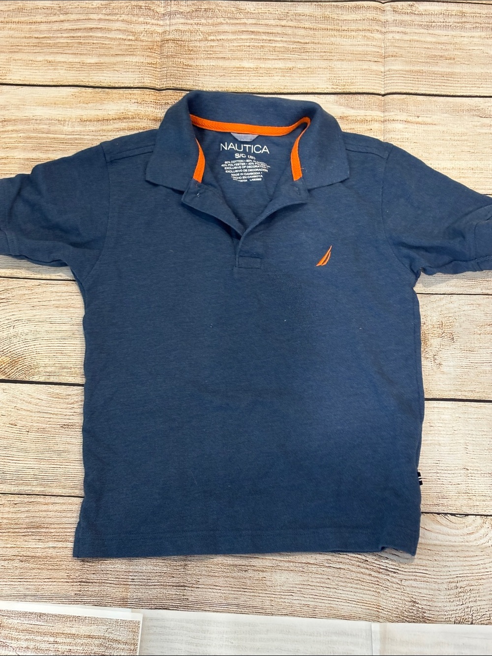 Nautica boys Blue Polo